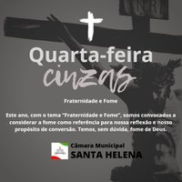 Quarta-feira de Cinzas!