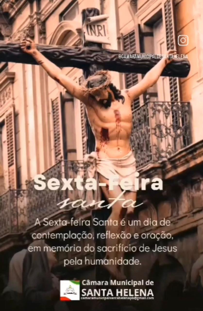 Sexta-feira Santa ou Sexta-feira da Paixão foi o dia em que Jesus foi crucificado e morto pelos nossos pecados.